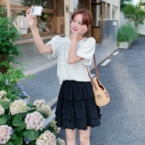 2025【现货夏款】新货短袖上衣半裙201-Q101-P145-控218，女装套装/套裙，浙宝201