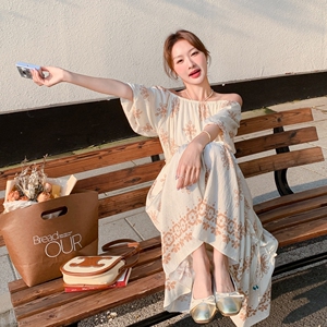 2025【现货夏款】新货印花连衣裙201-Q029-P125-控188图片