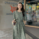 2025【现货夏款】新款碎花连衣裙印花201-3040-P115-控168，女装连衣裙，浙宝201