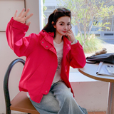 2026【现货春款】新货连帽运动风外套201-Q352-P145-控238，女装短外套，浙宝201