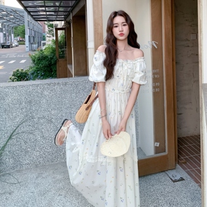2025现货夏款新货碎花连衣裙201-Q111-P125-控188图片