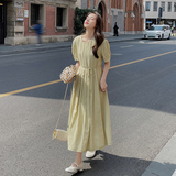 2025【现货夏款】新款法式赫本风连衣裙201-3043-P115-控168，女装连衣裙，浙宝201