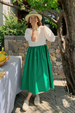 2025【现货夏款】新货蝴蝶结连衣裙201-2219-p105-控158，女装连衣裙，浙宝201