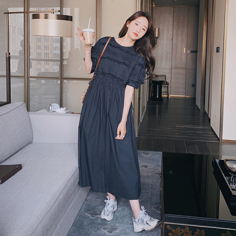 2025【现货夏款】新货法式赫本风连衣裙201-3035-P120-控178,女装连衣裙,浙宝201