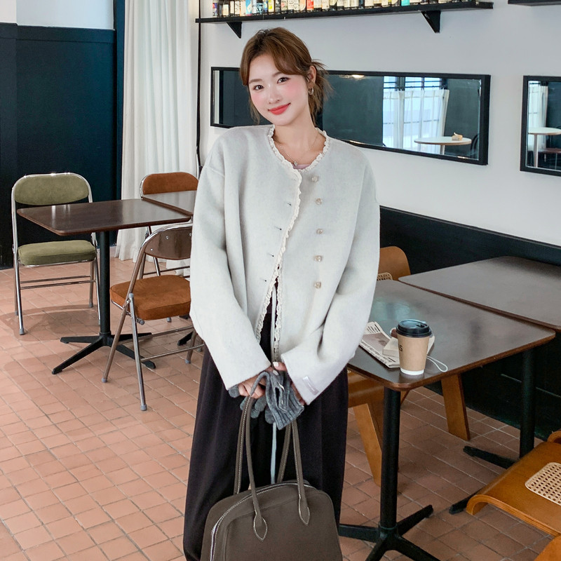 2025【现货冬款】新货花边双面呢外套201-Q220-P245-控358,女装毛呢外套,浙宝201