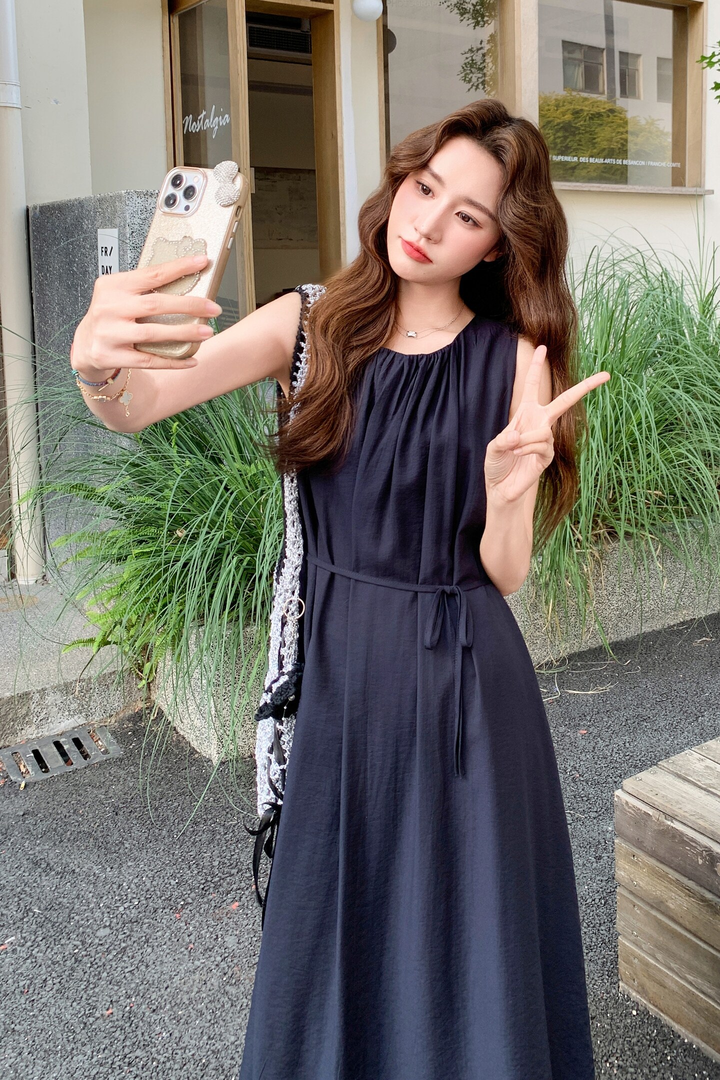 2025【现货夏款】新货花边无袖连衣裙201-Q120-P125-控188,女装连衣裙,浙宝201