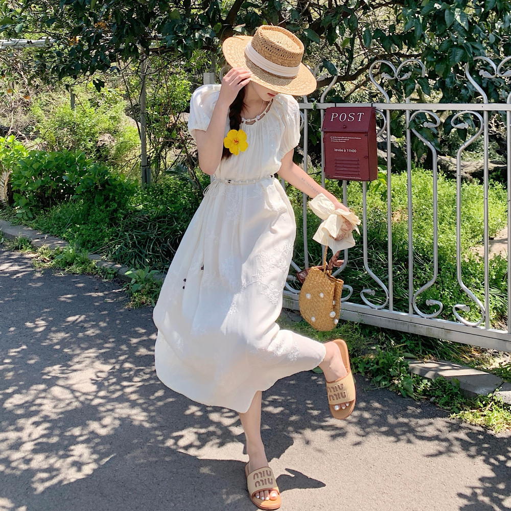 2025【现货夏款】新货连衣裙气质长裙201-Q060-P135-控198,女装连衣裙,浙宝201