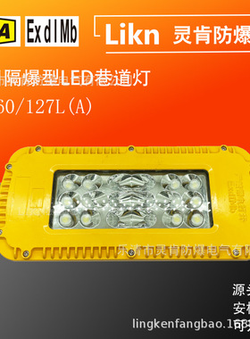 矿用隔爆型巷道灯 大功率矿灯DGS60/127L(A)井下防爆型LED照明灯