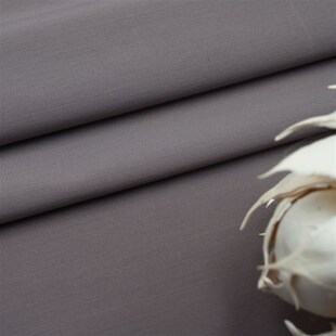 气质款纯色微弹羊k毛精纺西装面料 210克薄款男女士裤子裙子毛布