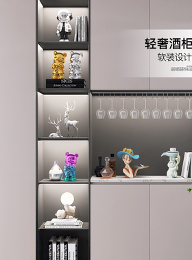 轻奢创意客厅电视柜摆件家居饰品现代简约酒柜装饰办公室桌面摆设