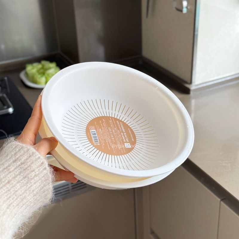 一家小店 每天都要用到它 厨房洗菜沥水篮两件套 蔬果淘米篮 霜山,餐饮具,洗菜盆/沥水篮/漏水筛,淘宝优惠券,粉丝福利购,淘宝优惠卷