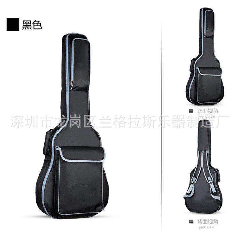 高档加厚民谣吉他包41寸防水古典双肩防震琴36寸木吉他包
