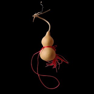 天然葫芦挂件大号龙头摆件开口木葫芦家宅办公福財文玩把件真葫芦