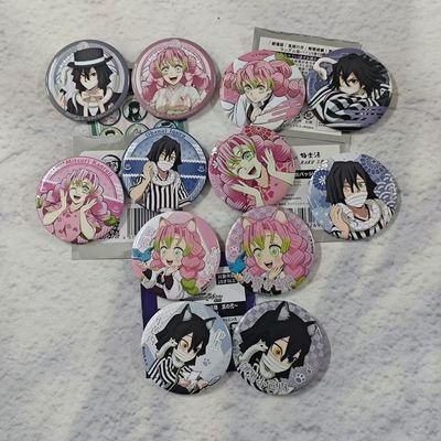 鬼灭之刃pot吧唧徽章蛇恋周边