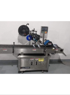 LMS-600L高速圆瓶贴标机全自动卧滚式贴标签机圆瓶不干胶贴标机