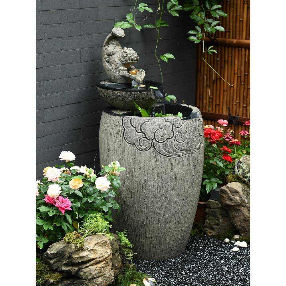 S8NA4L户外流水摆件环水室内吐水QEG水系观室办循公室外庭院景造