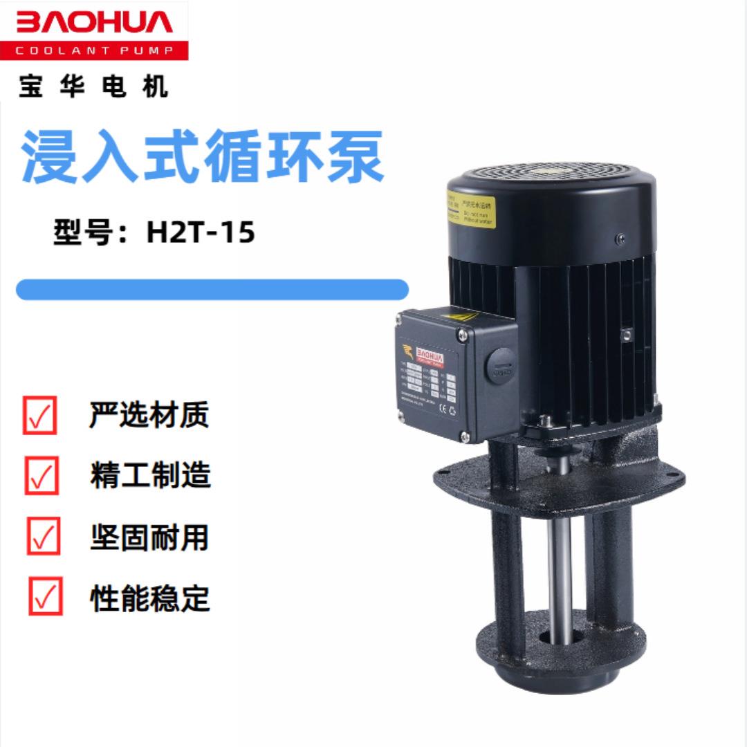 宝割华H2T浸入箱式循环冷水却油泵磨床数控机床线切水95579液下泵