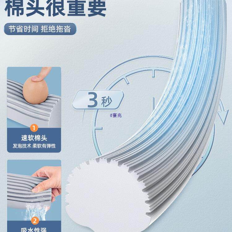 海绵吸水拖把2025一家GJI用免手洗胶拖地棉头大新款地拖拖号布净