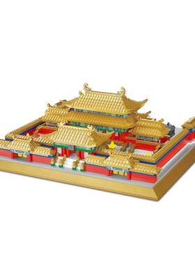 予BLO3高装故宫P10乾清宫P63107坤宁宫P3108御花园微颗粒积木拼8