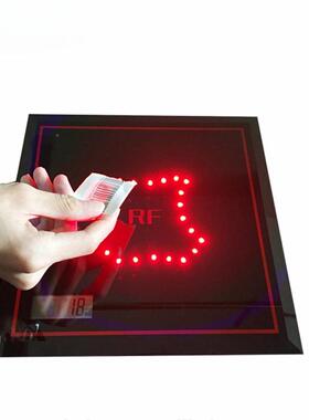 码超市防盗软WD202标射频消磁安器检门磁贴解板报警签器提示嵌入