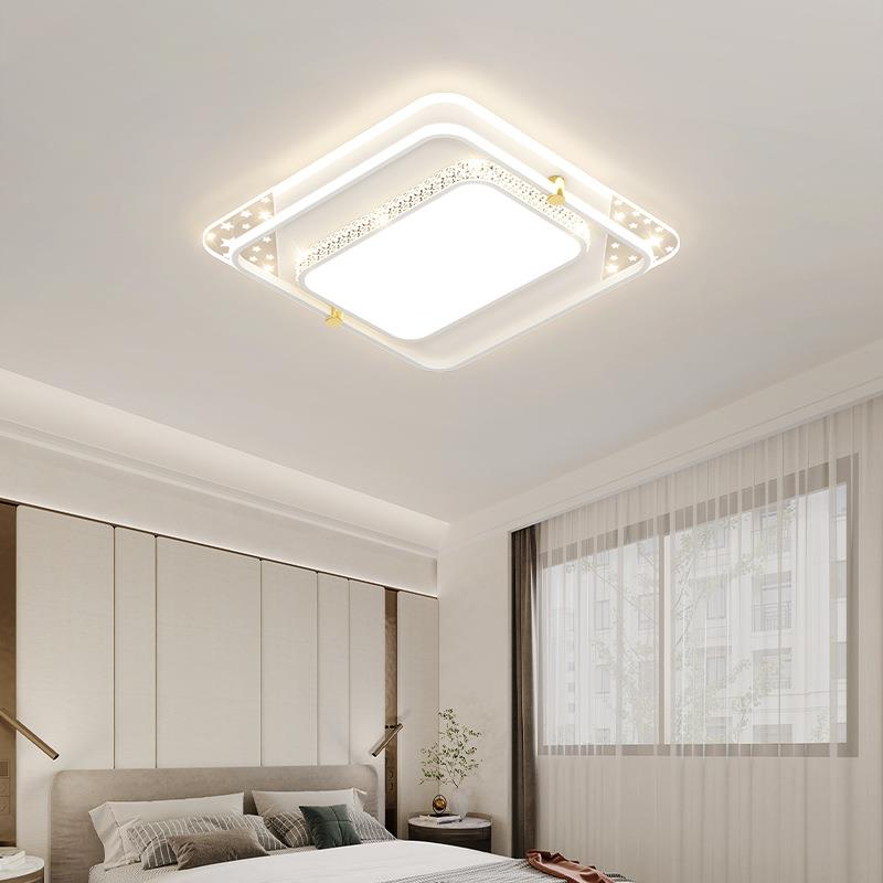 客厅主光灯简约KNL现l代d吸顶灯星空卧室灯全谱灯具套餐20e25年新