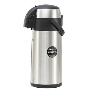 PK7气式 保温用壶家不锈钢保温瓶暖瓶 压热水瓶5L大容量按RVW压J式