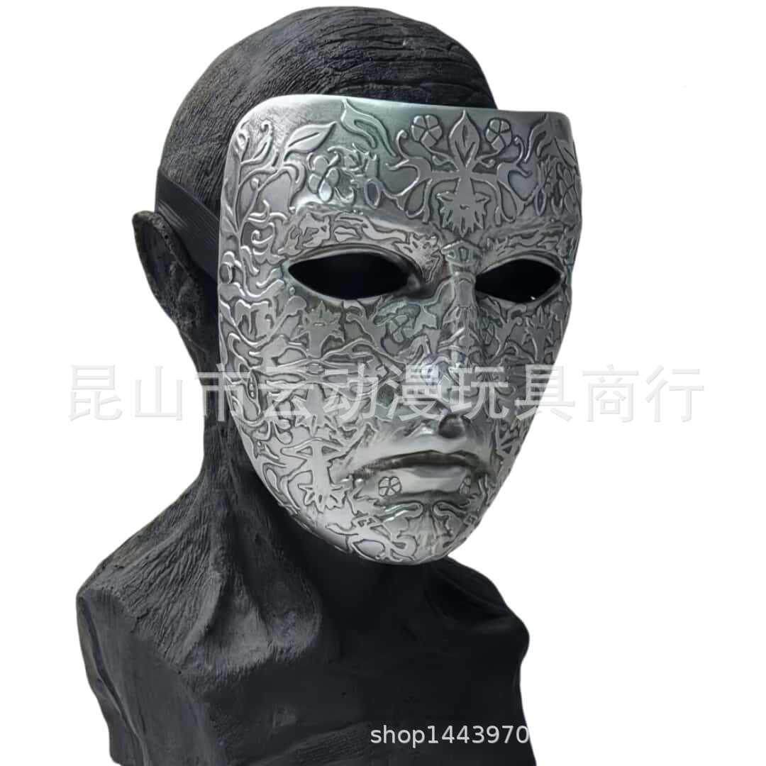 万圣节鲍德妆温世具搞怪人物脸谱面具罩化舞会角色面扮91473四演