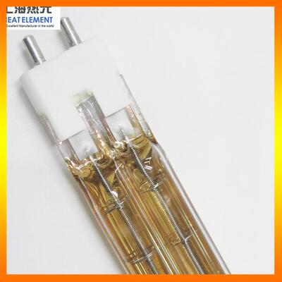 红外管线热AL-65167灯厂家加非标耐热高温陶瓷灯头红外线发管双孔