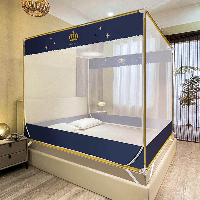 款链折叠蚊RGV新帐家用卧室支架摔固拉定方便拆洗宝宝防儿童加密