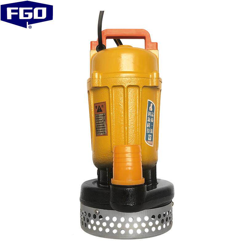 FGO手提潜泵WQ铸铁排污泵污038V带网三相50TPEWQ10-12-0.75KW