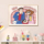 Декоративная роспись карандашом в кремовом стиле Shin-chan, детская комната, прикроватная фреска в спальне, мультяшная гостиная, диван, фоновая настенная живопись mini 3