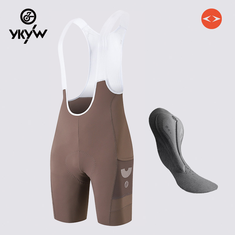 YKYW储物背带骑行裤男款夏