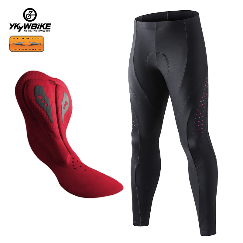 YKYW秋冬抓绒骑行裤男公路车