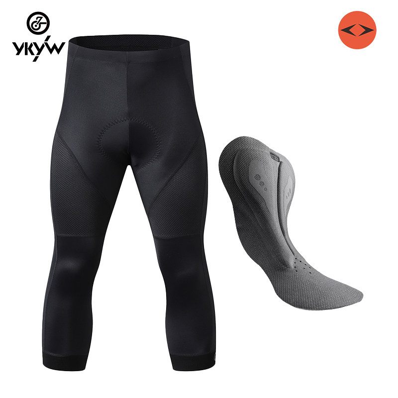 双箭头7分骑行服中裤男