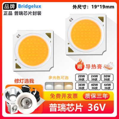 cob灯珠光源发光面高亮LED轨道灯