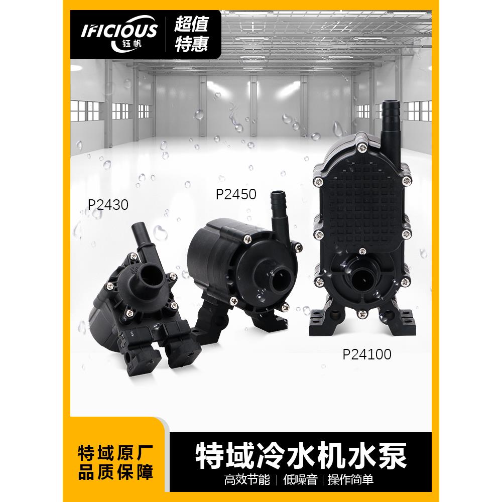 S&A特域冷水机原装水泵P2430 P2450 激光雕刻切割机冷却泵P24100