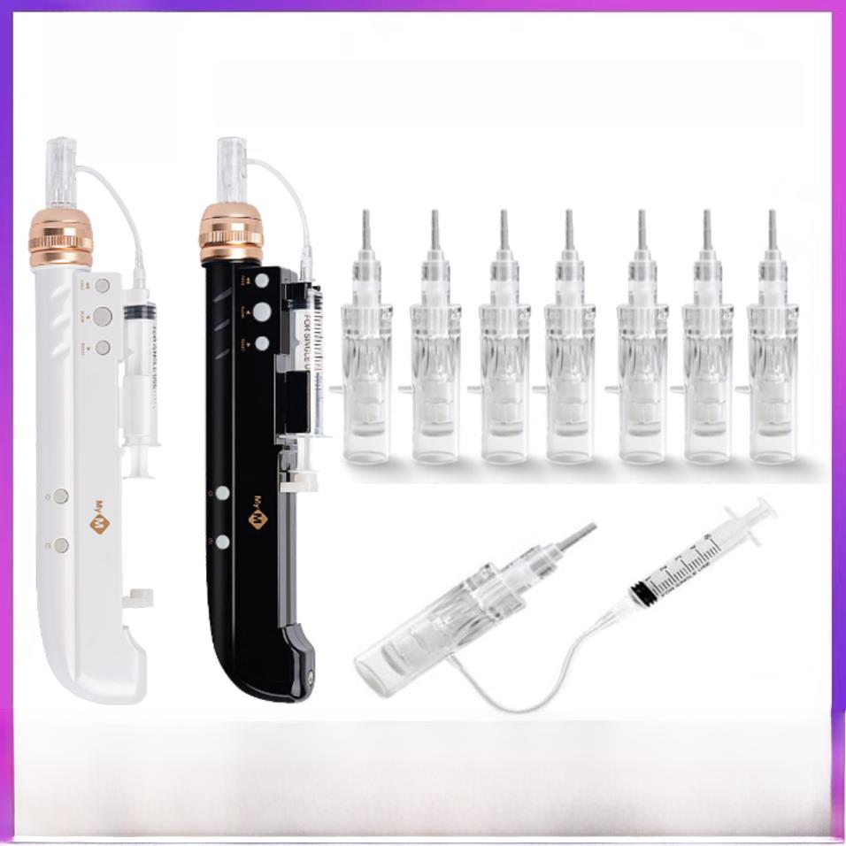 升级款二代M3纳米水光针针头中胚水光溶斑导入微晶5D圆晶无创微针