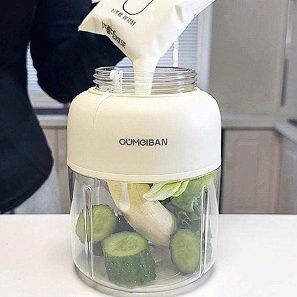 果蔬奶昔榨汁杯大容量便携式果汁机自动多功能原汁机减肥2025新款