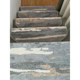 定制楼梯地毯踏步垫旋转不干胶无胶斯堪的纳维亚无障碍豪华踏步梯