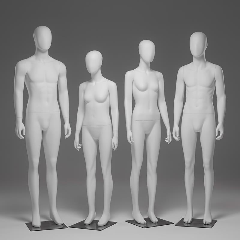哑白全身模特道具女服装店女装男装展示架橱窗拍摄情侣款男模特架