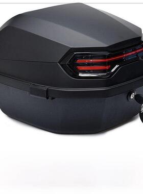 适用于125男士汽车行李箱150摩托车行李箱收纳箱工具箱大通用王子