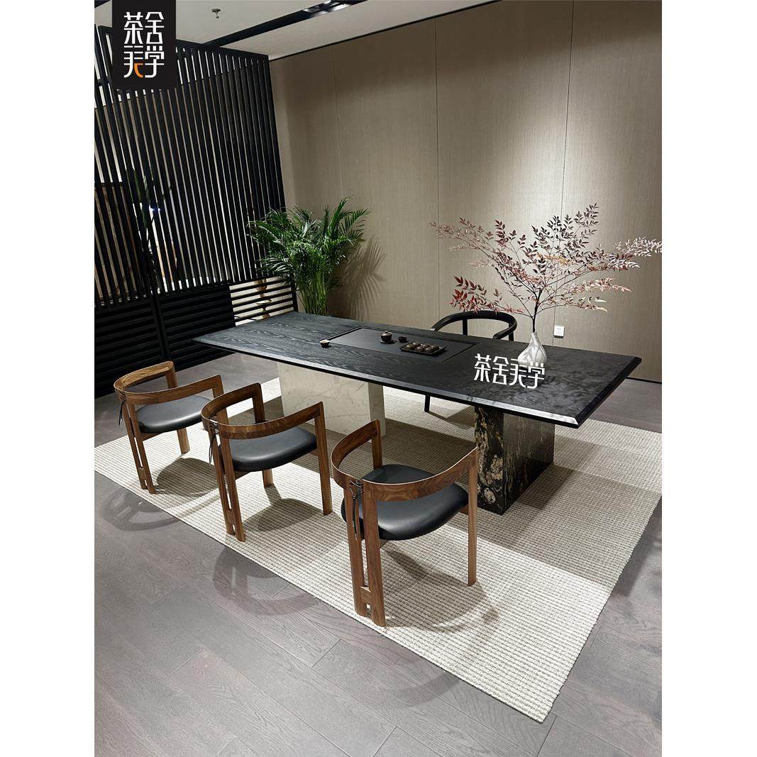 新中式轻奢茶几简约现代别墅家庭办公茶几意式极简茶几椅组合,住宅家具,家用茶台/茶桌,淘宝优惠券,粉丝福利购,淘宝优惠卷