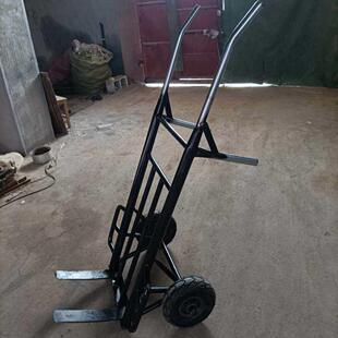 老虎车手推车搬运车拉货工地载重王拖车大轮充气轮爬楼小推车