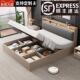 气压高箱储物床简约现代双人床实木主卧收纳床板式 香港澳门 包邮 床