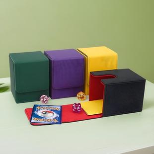 卡盒卡盒收纳卡盒保护万志游戏王哦！口袋妖怪One Piece数字w黑白