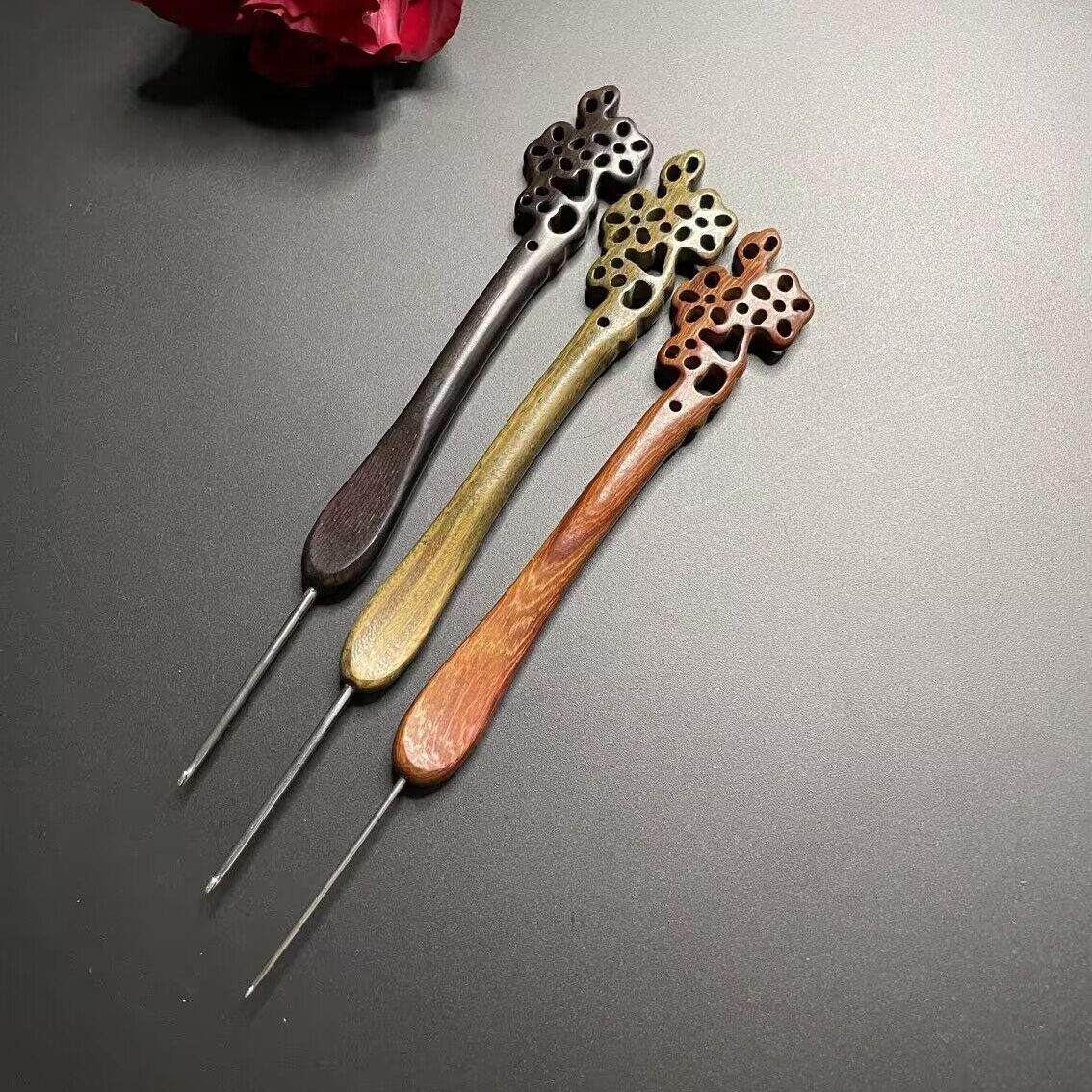 范士檀木柄不锈钢钩针手工diy毛衣鞋子蕾丝毛线材料编织套装工具,居家布艺,针,淘宝优惠券,粉丝福利购,淘宝优惠卷