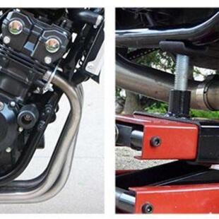 摩托车维修升降台举升机修理平台起车架大排量千斤顶专用维修工具