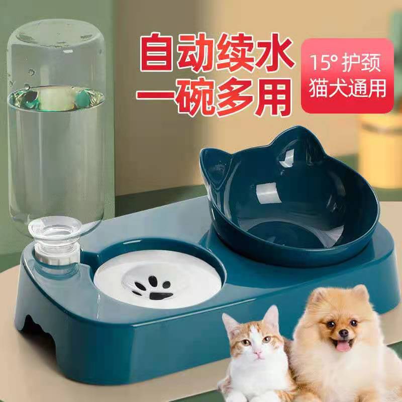 宠物用品自动饮水器食物碗猫咪