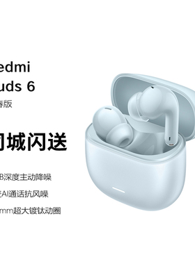 小米（MI）Redmi Buds 6 青春版入耳式蓝牙耳机42dB降噪手机通用