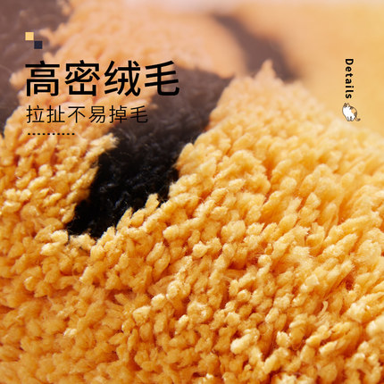 可爱卡通毛绒猫咪地垫浴室门口吸水防滑脚垫子家用卫生间厕所地毯